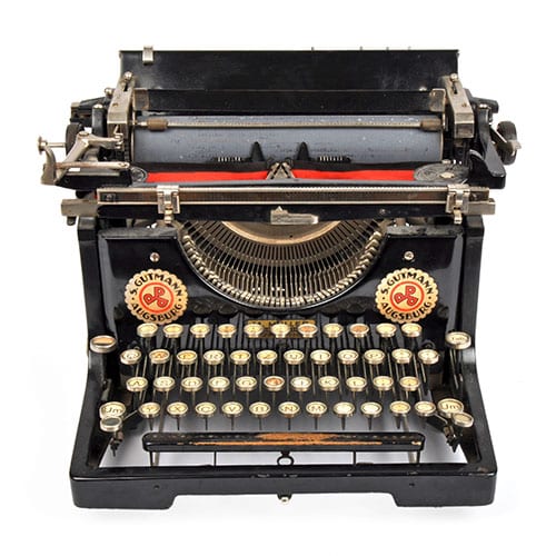 Antique_Typewriter,_Isolated_Object,_Isolated_Antique_Typewriter
